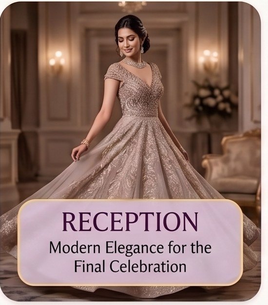 Reception — Modern elegance for the final celebration